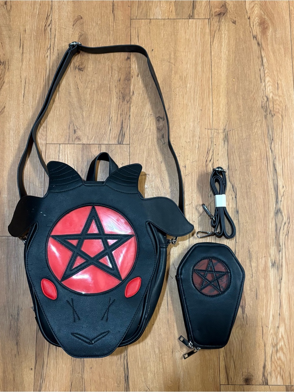Gothic goat ita bag